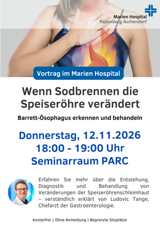 Vortragsreihe Gastro Reflux