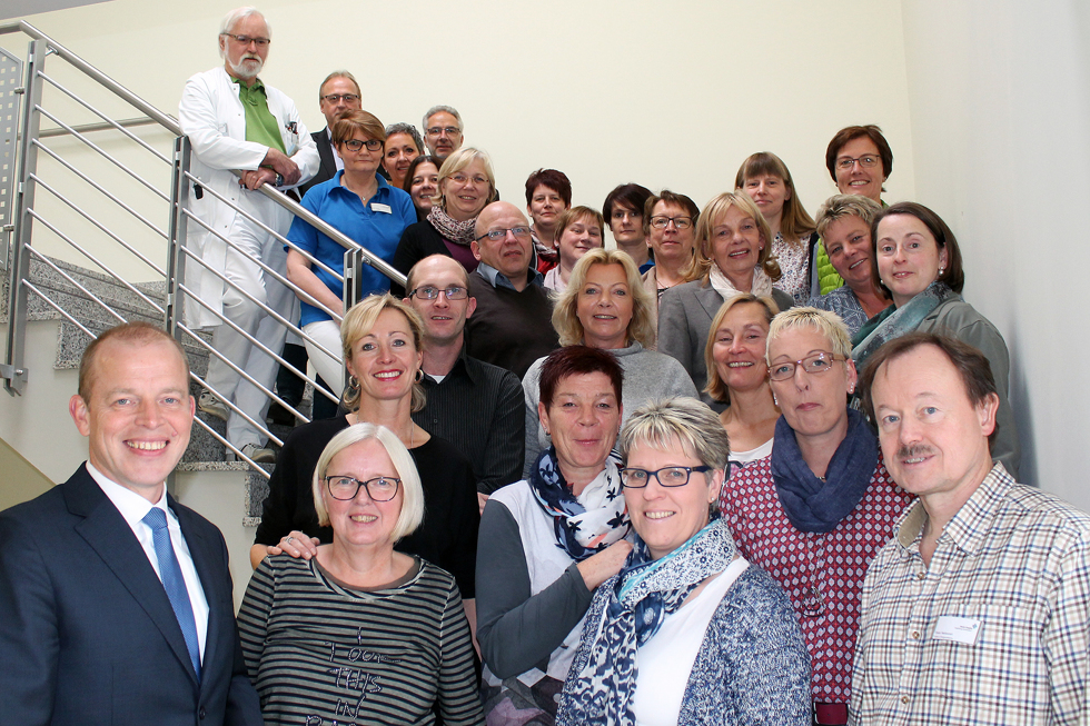 Die Unternehmensleitung und die Mitarbeitervertretung des Marien Hospital Papenburg Aschendorf gratulierten 31 Mitarbeiterinnen und Mitarbeitern zu ihrem Dienstjubiläum.